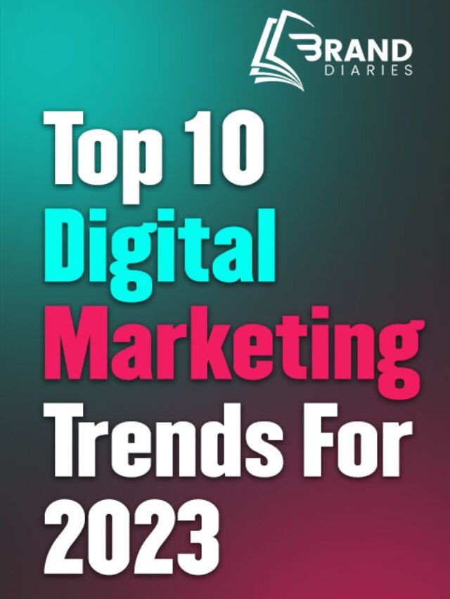 Top 10 Digital Marketing Trends For 2023