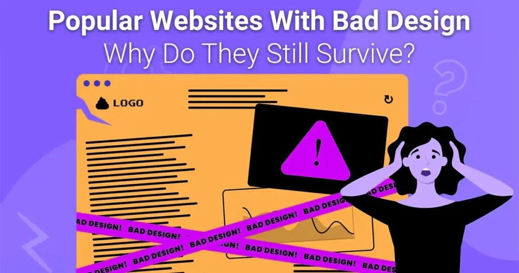 Popular Websites With Bad Design