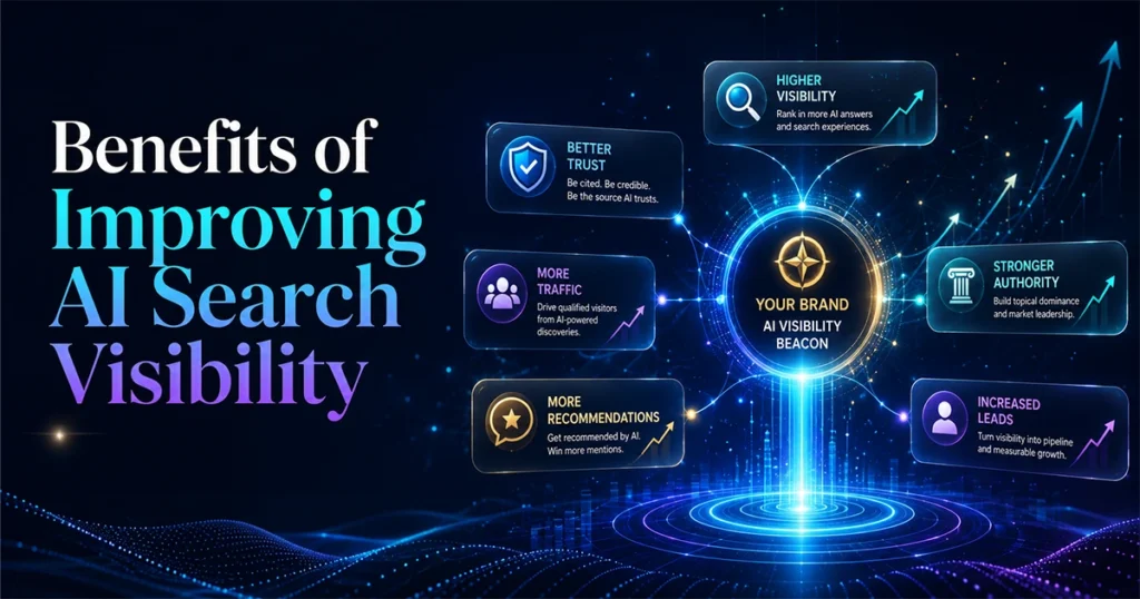 Benefits of Improving AI Search Visibility